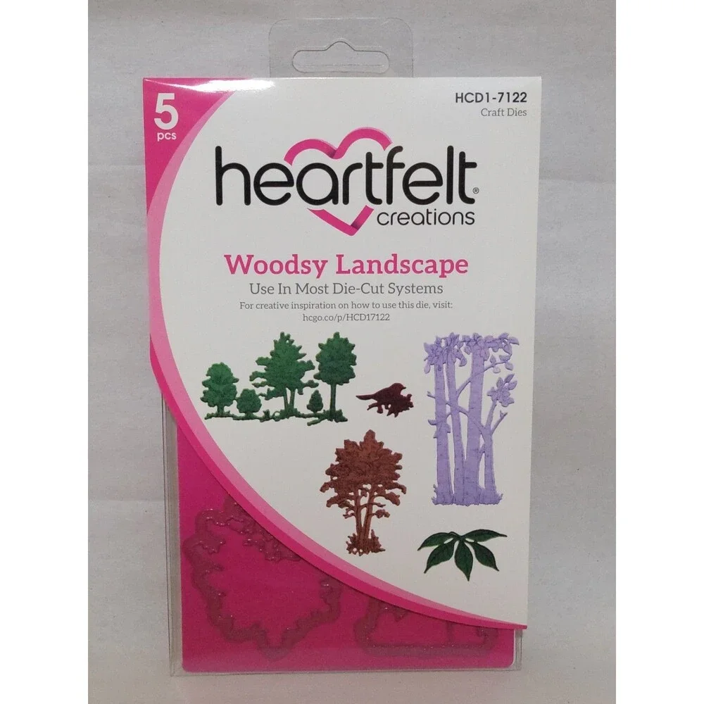 Heartfelt Creations Woodsy Landscape Craft Dies HCD1-7122